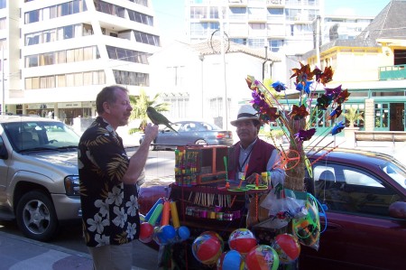 Organ Grinder in Chile