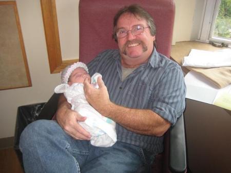 first grandchild-1 day old