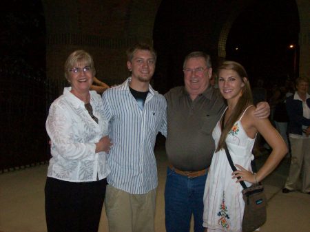 Shelby, Kyle, Claudia and Papaw