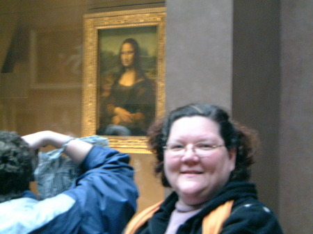 Me and Mona in Paris