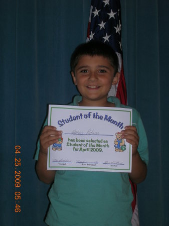 Student of the Month!