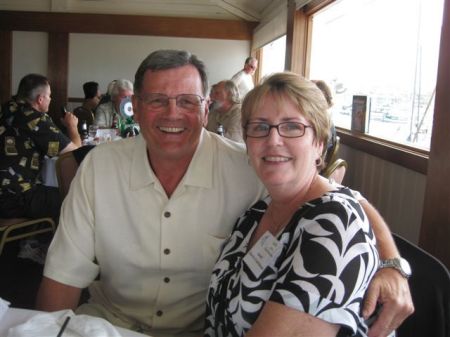 Bob and Sherrie at the 45th reunion