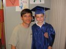 Rich and Daniel at his pre-school graduation