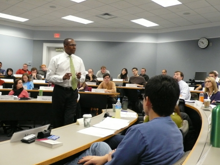 Reggie Teaching at the University of Virginia