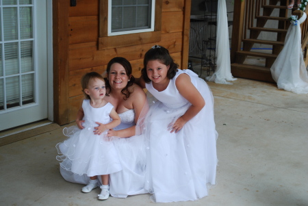 Amber with her neices