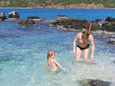 Snorkeling in Bahamas