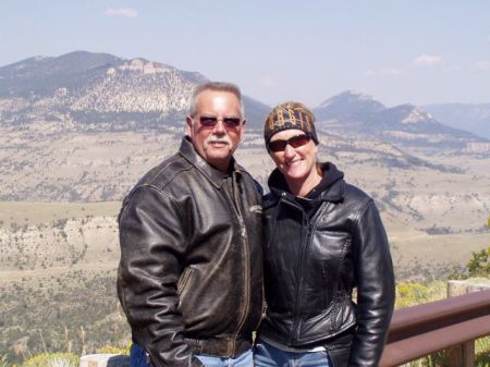 Melonie & I on Beartooth Highway, Montana