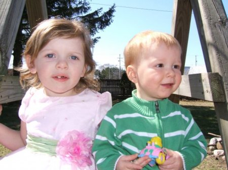 Our 2 beautiful Grandchildren.