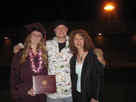 Chelsea's graduation from ASU, 12/07