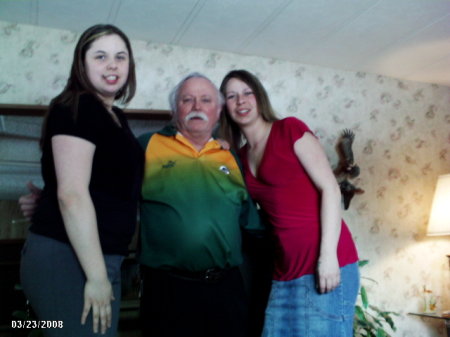 my dad and my daughters