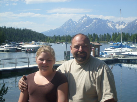 Grand Tetons Wyoming Heidi and Vince 2008