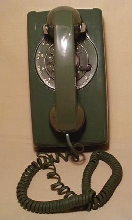Rotary Wall Phone 1960's