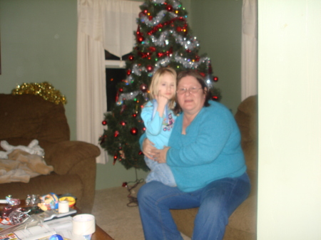 Me and my granddaughter Mary one of twins