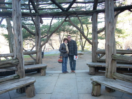 Me and my husband in Central Park.