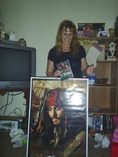 Capt. Jack Sparrow & me:)