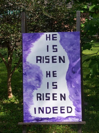 Easter Message Art