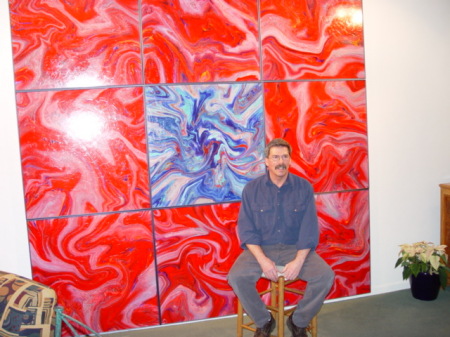 Me at my gallery in Saugatuck, MI