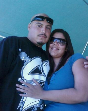 My son John and his fiancee Renee