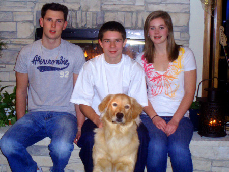 Ryan, Troy, Kristina and Cubby