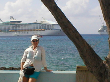 ME, AND OUR ROYAL CARRIBEAN SHIP, CAMUN ISLAND