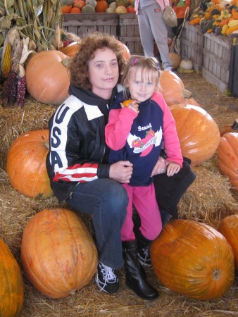 Me and my pumpkin