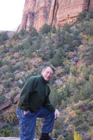 Bill at Canyon Lands 2008