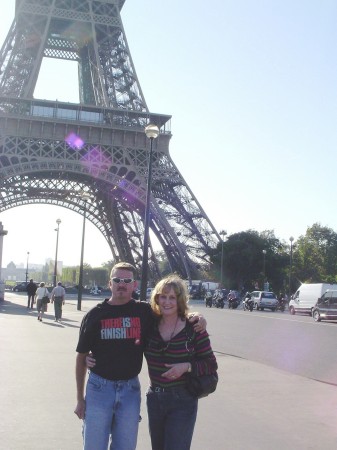 Scott and I in Paris.