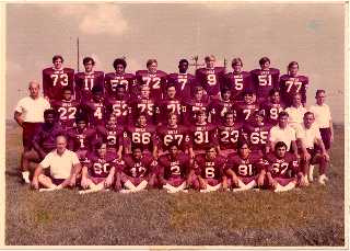 1973-1974 Highlands Varsity Football Team