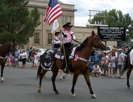 Bozeman Saddle-ites drill team