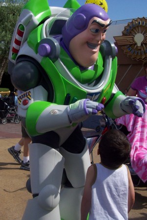 Jaymes and Buzz Lightyear