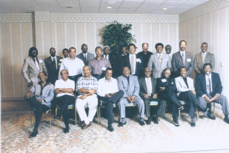 1961 Class attending a Centenial in 2000