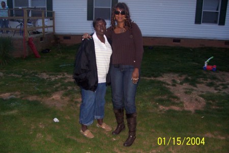 ME AND VON AT NEPHEWS B-DAY PARTY