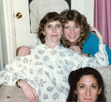 Me, Barbara Konetsky and Lori Crossland (1986)