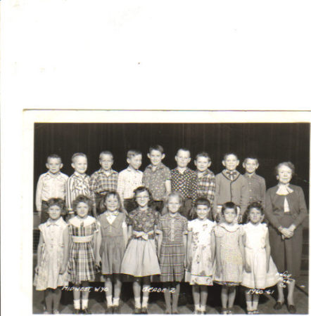 1958-1961 Kindergarten through 2nd grade