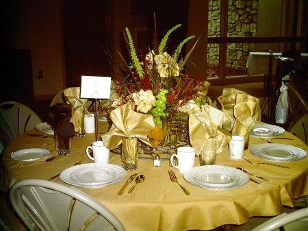 Another table setting at the Heros Banquet 05/