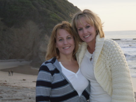 Me and my sister at Dana Point CA