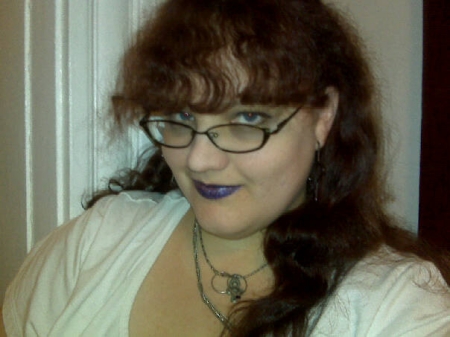 blue lipstick