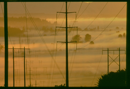 Snohomish valley at sunrise