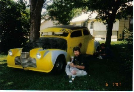 40 chevy that I drove to High scool