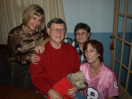 Dad with his Girls