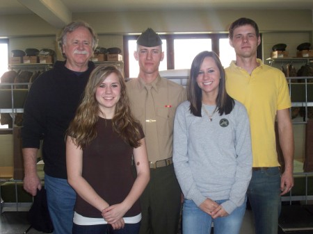 Family in Parris Island