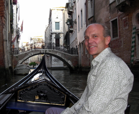 dad on canal