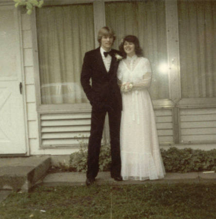 kirk & barb, prom 1984