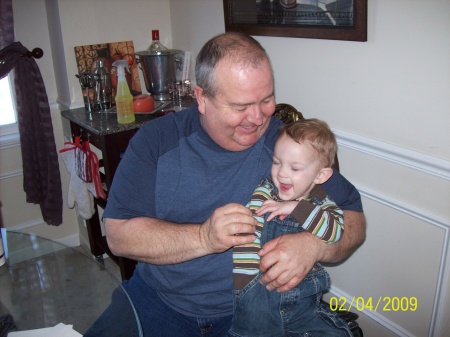 My  Grandson Zander and Me.