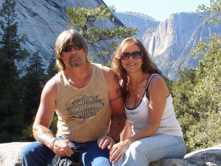 Dave and I at Yosemite 2008