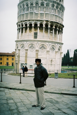 The Leaning tower of Pisa