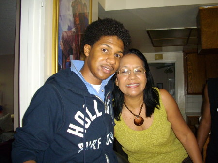 cousin Sheila with son Ryan