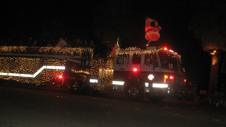 Christmas Light Parade Palm Springs