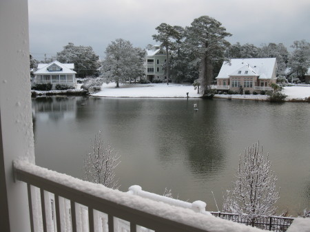 Snow in Myrtle Beach '10