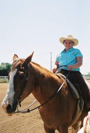 Heather's riding exhibition